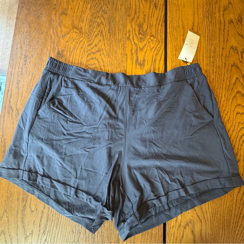 Calia Golf‎ 5” On THE FLY SHORT Ardosia Slate $68 MSRP XXL  NWT Athletic